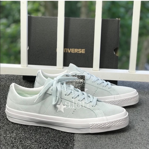 Converse Shoes - Converse One Star Suede OX Polar Blue W AUTHENTIC